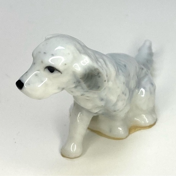 Vintage Miniature figurine English Setter dog - Picture 2 of 8